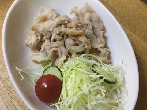 豚肉のにんにく味噌炒め